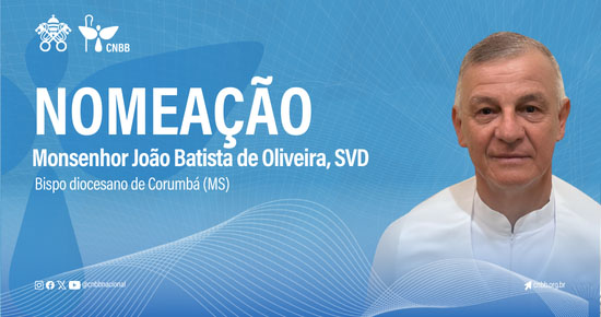 Papa Francisco nomeia novo bispo para a Diocese de Corumbá