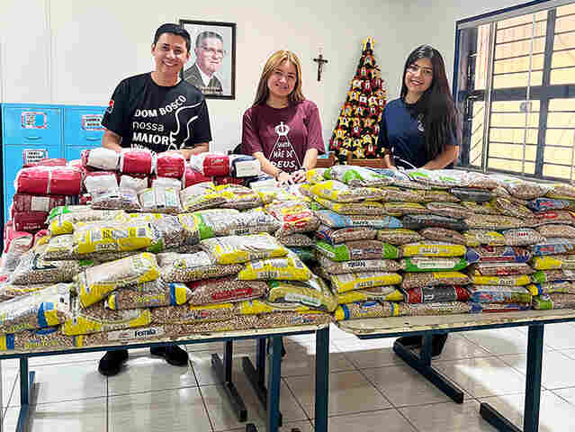 Sino da Caridade&rsquo; arrecada alimentos para fam&iacute;lias em situa&ccedil;&atilde;o de vulnerabilidade