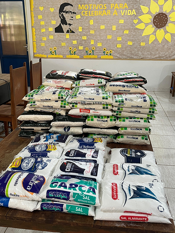 Sino da Caridade&rsquo; arrecada alimentos para fam&iacute;lias em situa&ccedil;&atilde;o de vulnerabilidade