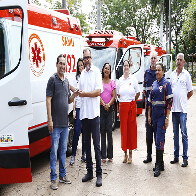 Prefeito entrega novas ambul&acirc;ncias para o SAMU e qualifica rede de urg&ecirc;ncia e emerg&ecirc;ncia