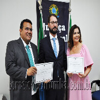 Prefeito eleito Dr. Gabriel, vice Bia Cavassa e vereadores s&atilde;o diplomados pela Justi&ccedil;a Eleitoral em Corumb&aacute;
