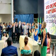 Sess&atilde;o Solene marca posse de vereadores, prefeito e vice em Corumb&aacute;