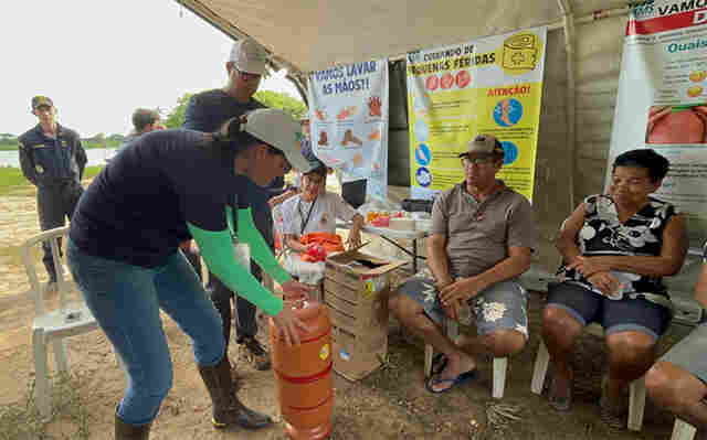 Governo de MS entrega filtros de &aacute;gua para comunidades ribeirinhas do Pantanal