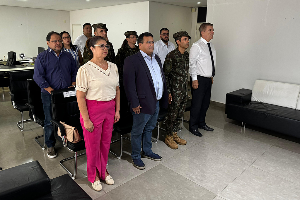 Prefeito toma posse como presidente da Junta de Serviço Militar de Corumbá