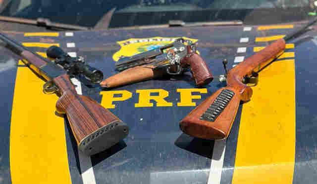 PRF apreende tr&ecirc;s armas de fogo em posse de ca&ccedil;adores em Corumb&aacute; 