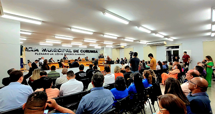Sessão solene marca instalação de Legislatura e do Ano Legislativo em Corumbá
