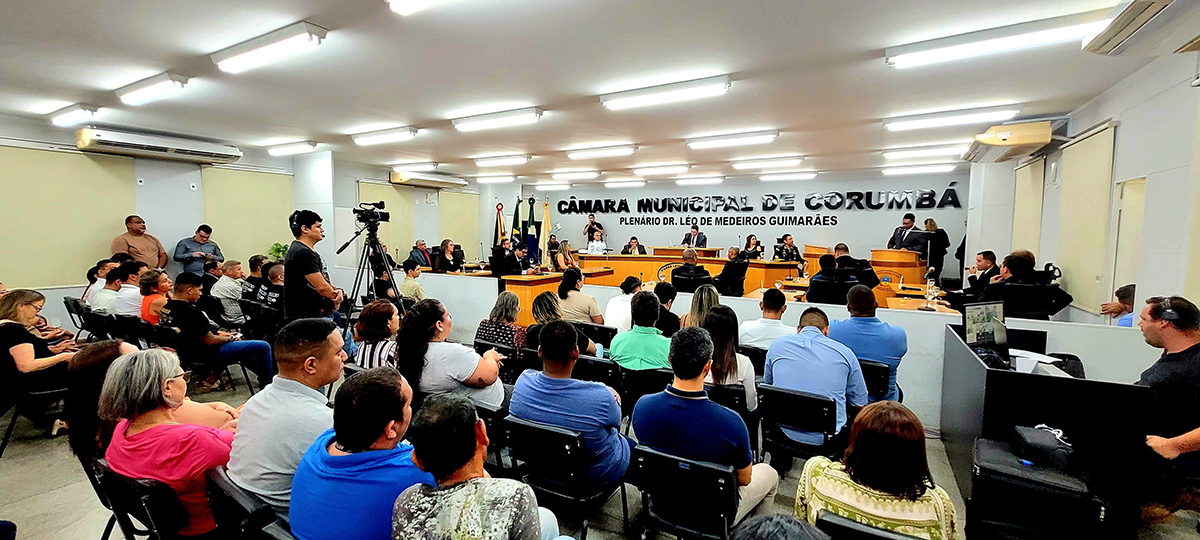 Sessão solene marca instalação de Legislatura e do Ano Legislativo em Corumbá