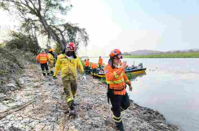 Com chuva abaixo da m&eacute;dia e altas temperaturas, MS prepara a&ccedil;&otilde;es de combate aos inc&ecirc;ndios florestais