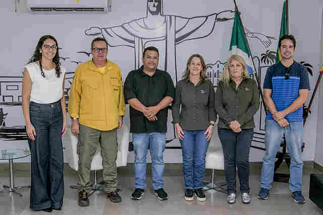 Prefeito Dr. Gabriel discute amplia&ccedil;&atilde;o de parcerias com Ibama e Prevfogo em Corumb&aacute;