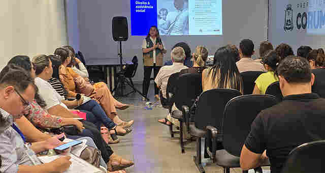 Corumb&aacute; realiza capacita&ccedil;&atilde;o sobre Migra&ccedil;&atilde;o e Interioriza&ccedil;&atilde;o com apoio do MDS