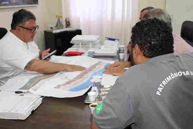 Superintendente do Patrim&ocirc;nio da Uni&atilde;o em Mato Grosso do Sul realiza visita &agrave; Prefeitura de Lad&aacute;rio