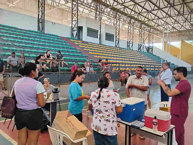 Vacina&ccedil;&atilde;o no feriado imuniza mais de 700 pessoas contra COVID-19 e Influenza em Corumb&aacute;