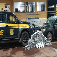 Pol&iacute;cia Rodovi&aacute;ria Federal apreende 109 Kg de coca&iacute;na na BR-262