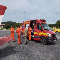 Bombeiros utilizam aeronave para resgatar beb&ecirc; com febre em fazenda na regi&atilde;o do Paiagu&aacute;s