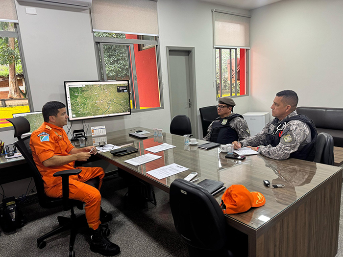 Bombeiros de MS e Força Nacional alinham estratégias para integração durante a Operação Pantanal