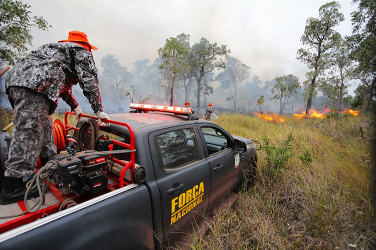 Bombeiros de MS e Força Nacional alinham estratégias para integração durante a Operação Pantanal