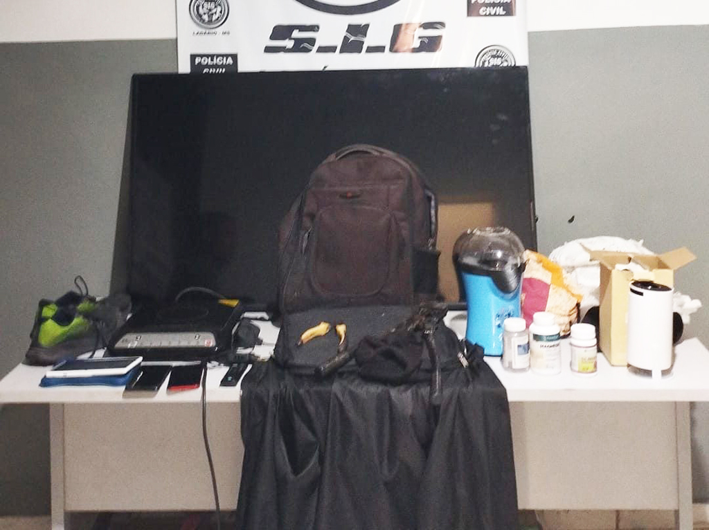 Polícia Civil esclarece furto e recupera objetos subtraídos horas após furto; suspeito é preso em flagrante em Ladário