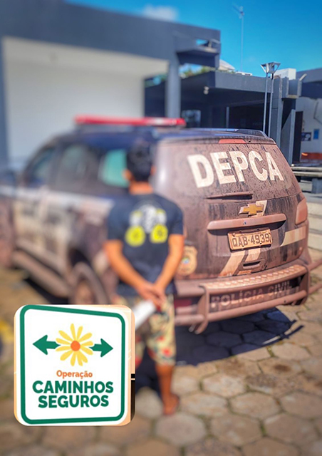 &rdquo;Opera&ccedil;&atilde;o Caminhos Seguros 2025&rdquo;: Pol&iacute;cia Civil cumpre Mandado de Pris&atilde;o no bairro Popular Nova, em Corumb&aacute;