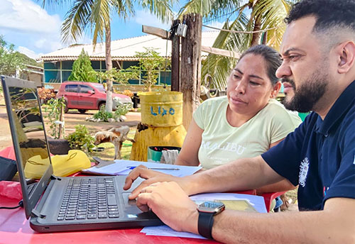Agraer e INSS levam atendimento previdenci&aacute;rio a agricultores familiares de Corumb&aacute;
