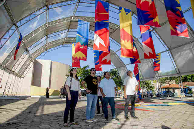 Prefeitura e Estado destacam estrutura do Festival Am&eacute;rica do Sul no Porto Geral