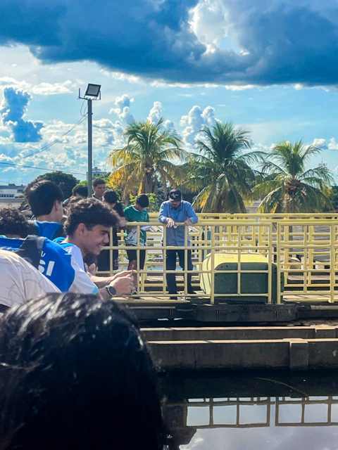 Sanesul e Sesi celebram o Dia da Ind&uacute;stria com visita na esta&ccedil;&atilde;o de tratamento em Corumb&aacute; 