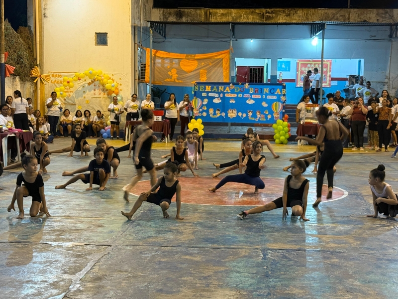 Semana do Brincar tem in&iacute;cio em Lad&aacute;rio com atividades que valorizam o desenvolvimento infantil