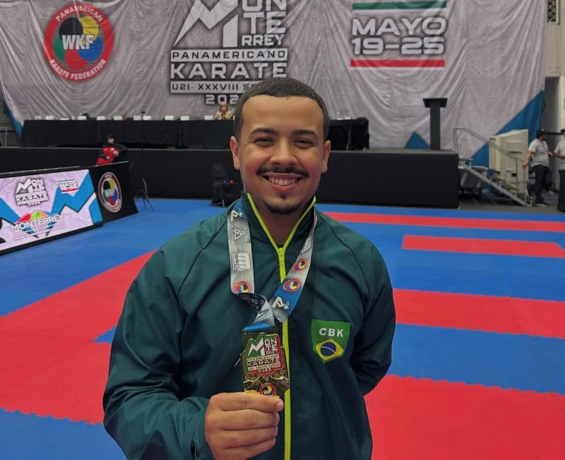 Karateca ladarense conquista tricampeonato Pan-Americano no México
