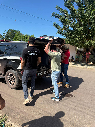 Pol&iacute;cia Civil cumpre mandado de pris&atilde;o preventiva contra investigado por roubo com emprego de viol&ecirc;ncia ocorrido em Corumb&aacute;