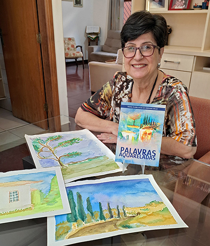 Com hist&oacute;ria emocionante, livro &ldquo;Palavras Aquareladas&rdquo; ser&aacute; lan&ccedil;ado neste s&aacute;bado