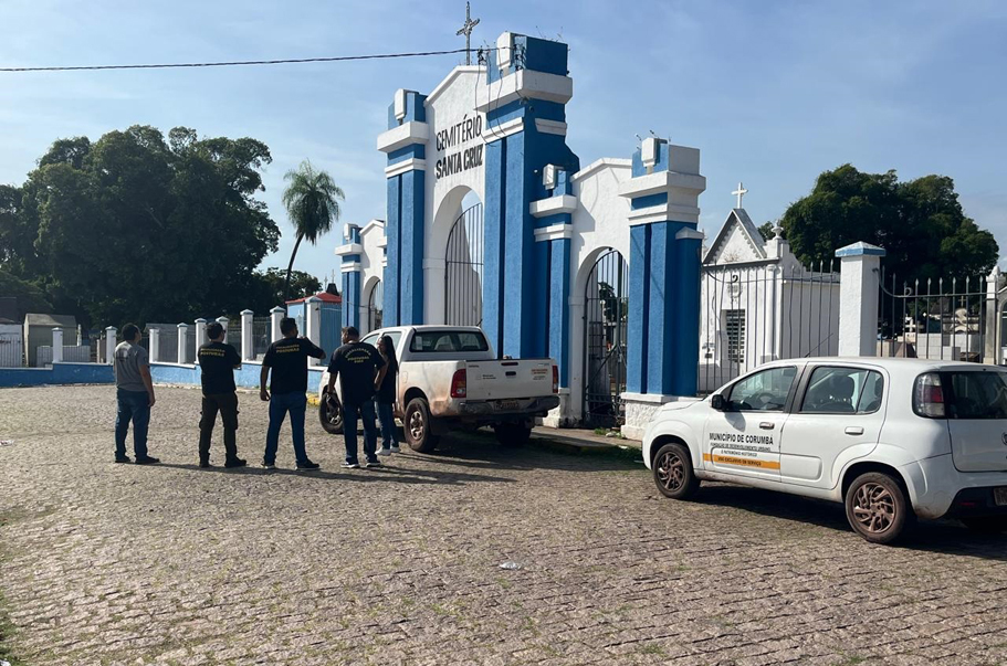 Fiscaliza&ccedil;&atilde;o de Posturas intensifica a&ccedil;&otilde;es nos cemit&eacute;rios p&uacute;blicos de Corumb&aacute;