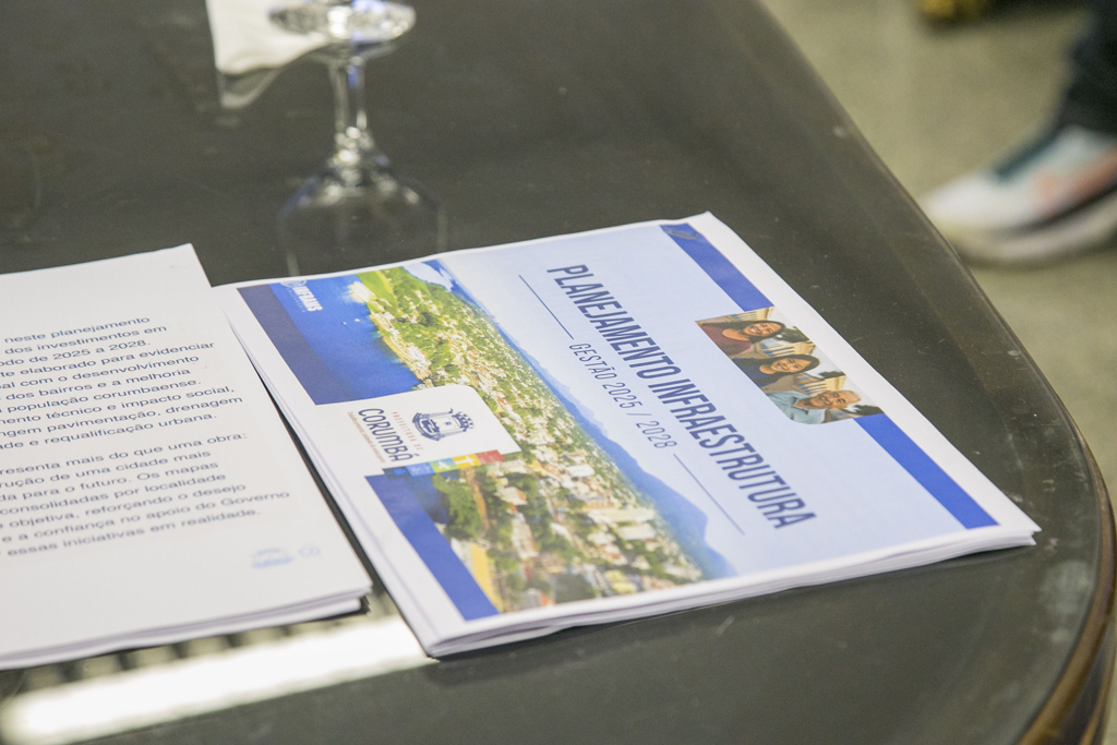 Prefeito apresenta plano estratégico de infraestrutura 2025-2028 para vereadores