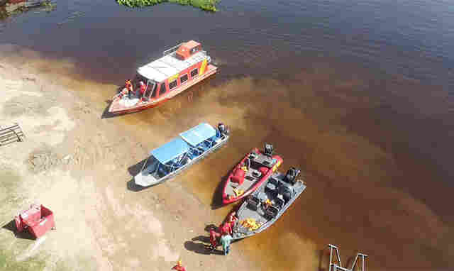 Corpo de Bombeiros Militar de MS realiza capacita&ccedil;&atilde;o de nivelamento para condutores de embarca&ccedil;&otilde;es em Corumb&aacute;