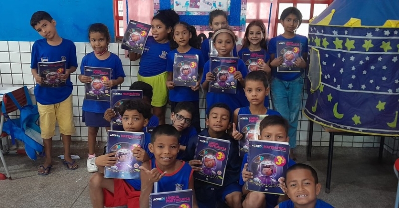 Educação em Foco: Rede Municipal de Ensino de Ladário Aplica Avaliação com Material Didático do Programa Solução Acerta Brasil