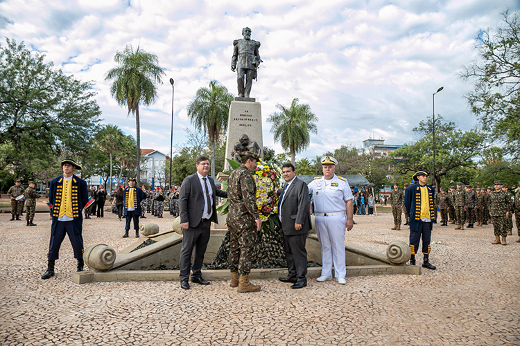 Corumbá celebra 158 anos de sua Retomada com solenidade cívico-militar