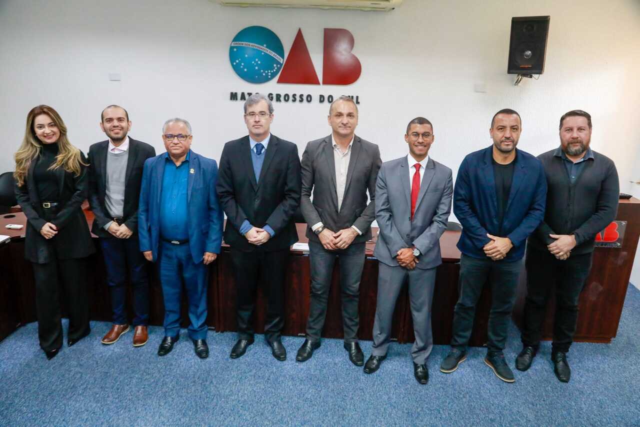 OAB/MS re&uacute;ne-se com a Sejusp e a Agepen para tratar da instala&ccedil;&atilde;o de parlat&oacute;rio virtual nos pres&iacute;dios de MS