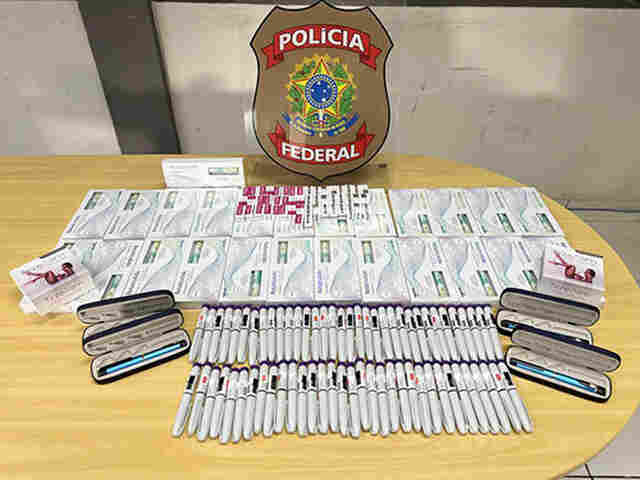 PF apreende subst&acirc;ncias de uso controlado no aeroporto de Ponta Por&atilde;