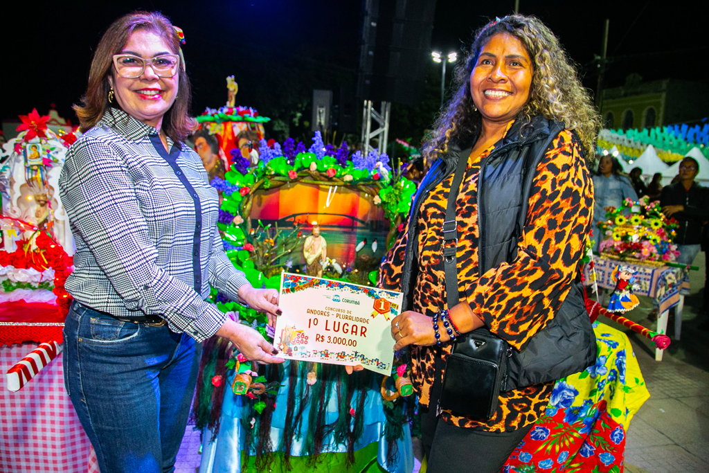 Concurso de andores bate recorde no Banho de São João; mais de 100 festeiros recebem certificação