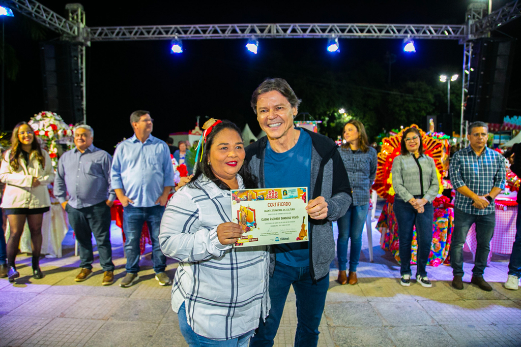 Concurso de andores bate recorde no Banho de São João; mais de 100 festeiros recebem certificação