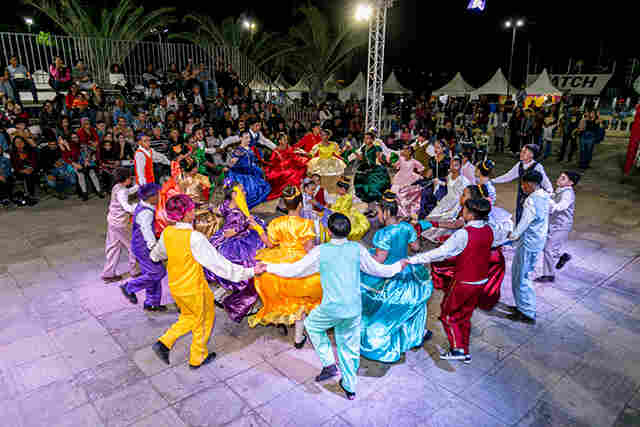 Dan&ccedil;a e tradi&ccedil;&atilde;o marcam segunda noite do Arraial do Banho de S&atilde;o Jo&atilde;o em Corumb&aacute;
