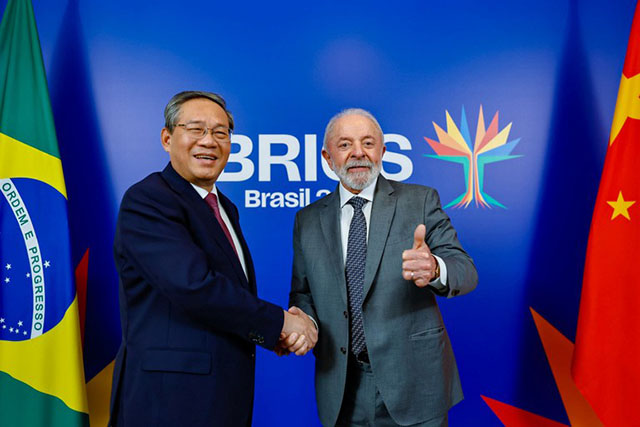 Com primeiro-ministro da China, Lula enfatiza excelente momento da relação bilateral