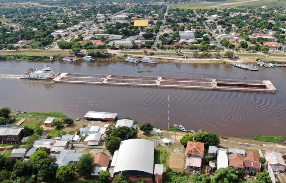 Rio Paraguai: exportações via Corumbá e Porto Murtinho no 1º semestre somam 4,5 milhões de toneladas e superam todo movimento de 2024