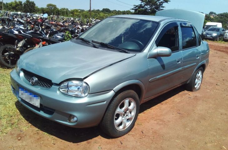 Novo leil&atilde;o do Detran-MS tem Corsa Classic com lance inicial de R$ 3.545