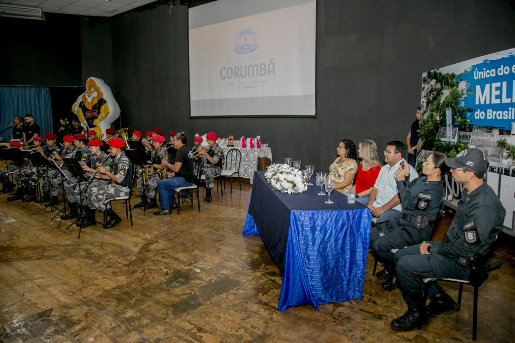 Mobiliza&ccedil;&atilde;o escolar marca formatura do PROERD em Corumb&aacute;
