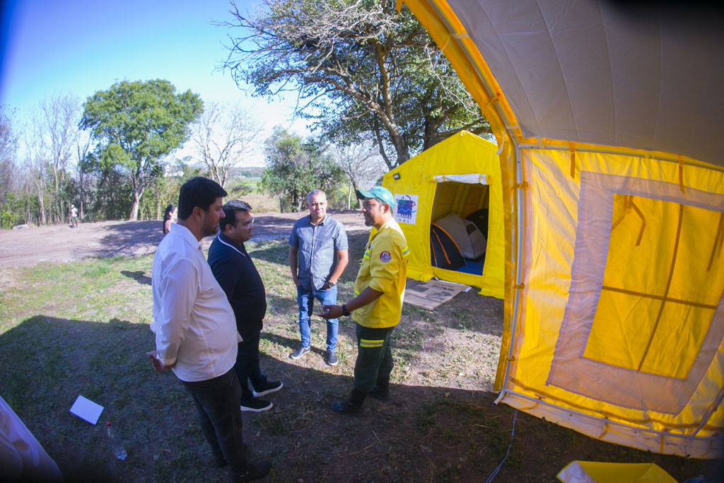 Prefeito visita base do Prevfogo e destaca import&acirc;ncia da brigada na prote&ccedil;&atilde;o do Pantanal