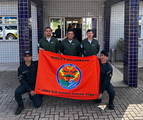 Policiais Militares do 6&ordm; BPM concluem curso de Busca e Salvamento promovido pela FAB