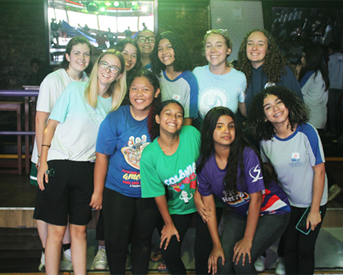 Cidade Dom Bosco recebe grupo de mission&aacute;rios italianos para a&ccedil;&atilde;o volunt&aacute;ria com educandos em Corumb&aacute;