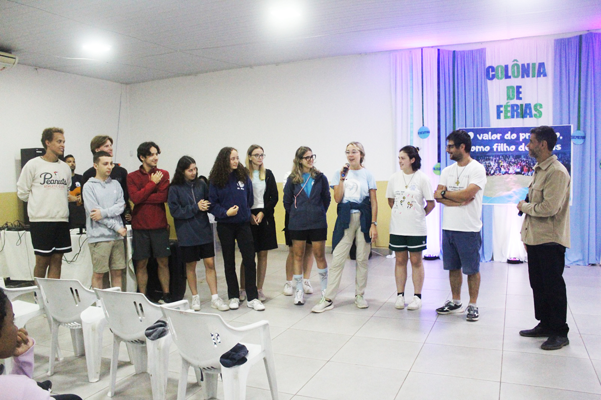 Cidade Dom Bosco recebe grupo de mission&aacute;rios italianos para a&ccedil;&atilde;o volunt&aacute;ria com educandos em Corumb&aacute;