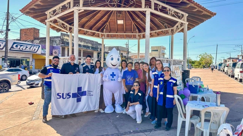 Dia D de Vacinação contra o Sarampo registra grande participação em Ladário