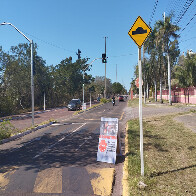 Conjunto semaf&oacute;rico instalado em frente ao Corpo de Bombeiros em Corumb&aacute; foi reativado, condutores precisam manter aten&ccedil;&atilde;o