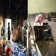 Problema em motor de geladeira pode ser o causador de inc&ecirc;ndio em resid&ecirc;ncia no Bairro Padre Ernesto